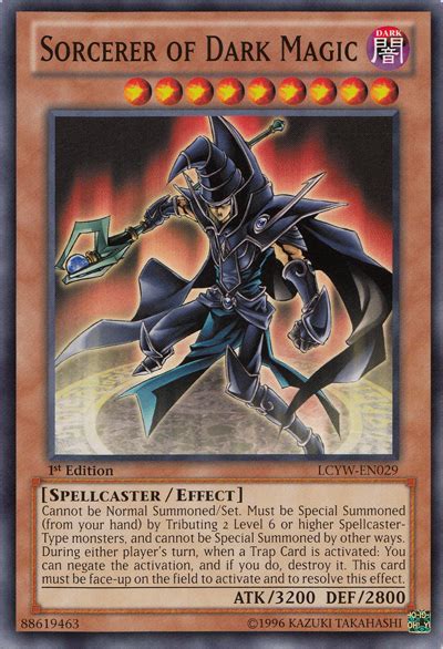 The Power of Ancient Spellcasters: Yugioh's Sorcerer of Dark Magic and the Spellcasters' Command Structure